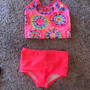 Toddler 2 Piece Tankini Swimsuit Sz 3T